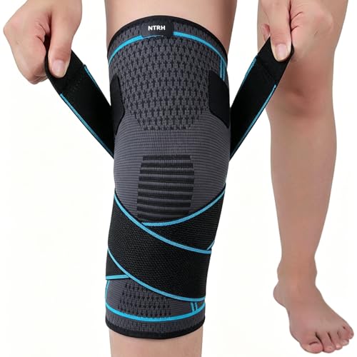 Knee Brace for Arthritis ACL and Meniscus Tear Adjustable Knee Sleeves for Sports Knee Support for Men and Women