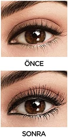 LOréal Paris Waterproof Mascara, 36 Hours Volume and Length, Infused with Floral Oil to Condition Eyelashes, Gentle and Easy to Remove for Sensitive Eyes, Soft Brush, Lash Paradise, Black