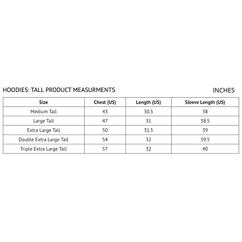 American Tall Men's Tall Hoodie (M-3XL Tall)