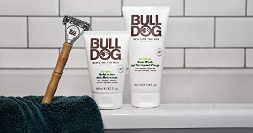 BULLDOG Bamboo Razor with 5 Tempered Steel Blades