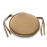 Puede usarlo como cojín para el taburete de la barra de su cocina, el comedor de silla de ruedas para silla de oficina. También puede atar este cojín de silla verticalmente a su silla y usarlo como respaldo.