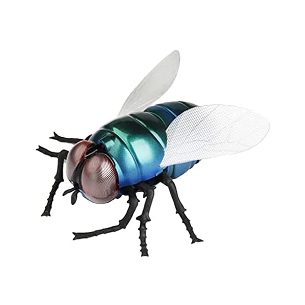 TOYANDONA RC Fliege Spielzeug Elektrisch Fernbedienung Auto Fahrzeug RC Tier Spielzeug Gefälscht Simulation Insekt Modell Lustige Streich Spielzeug für Kinder Geburtstag Geschenk