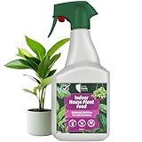 Indoor House Plant Food Spray 500ml | All-Natural Formula with Seaweed Extract | Promotes Healthy Growth | Ideal for Both Indoor & Outdoor Use | Organic & Biodegradable