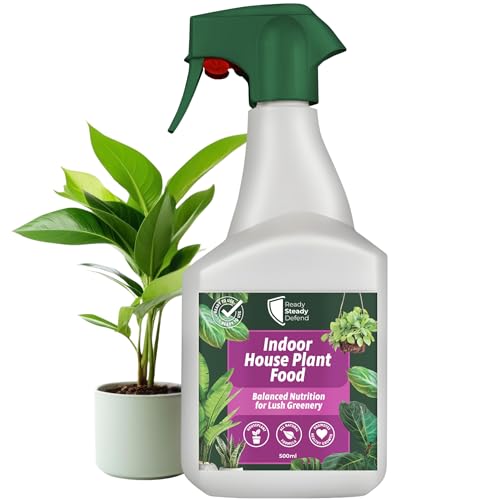 Indoor House Plant Food Spray 500ml | All-Natural Formula with Seaweed Extract | Promotes Healthy Growth | Ideal for Both Indoor & Outdoor Use | Organic & Biodegradable