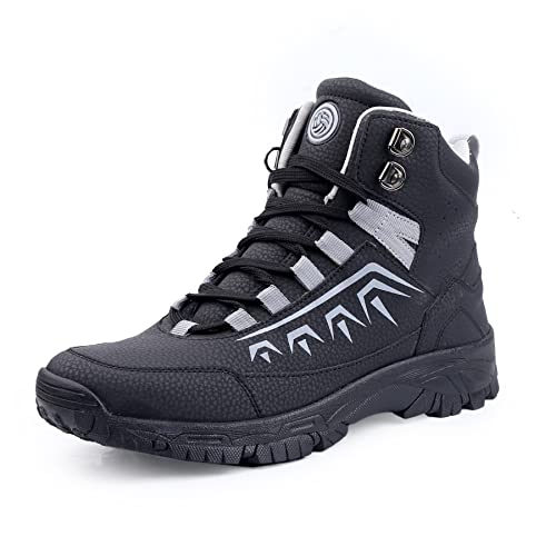 Image of Bacca Bucci Deodar 6 inches Riding Boots for Mountaineering Backpacking Hiking and Trekking