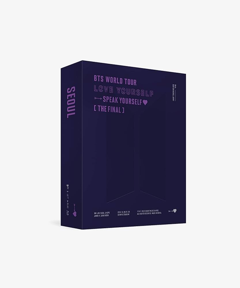 bts LY speak yourself London blu-ray盤 Amazon.co.jp | BTS WORLD TOUR 'LOVE YOURSELF : SPEAK YOURSELF