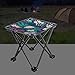 Shurhome Lightweight Portable Camping Stool Convenient Folding Stool Travel Little Stools for Hiking and Backpacking