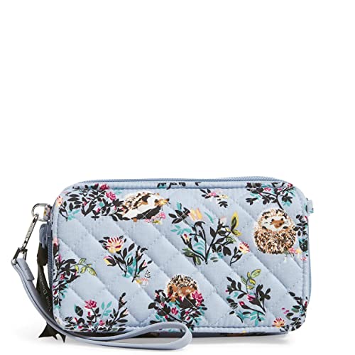 Image of Vera Bradley Women's Cotton All in One Crossbody Purse With RFID Protection