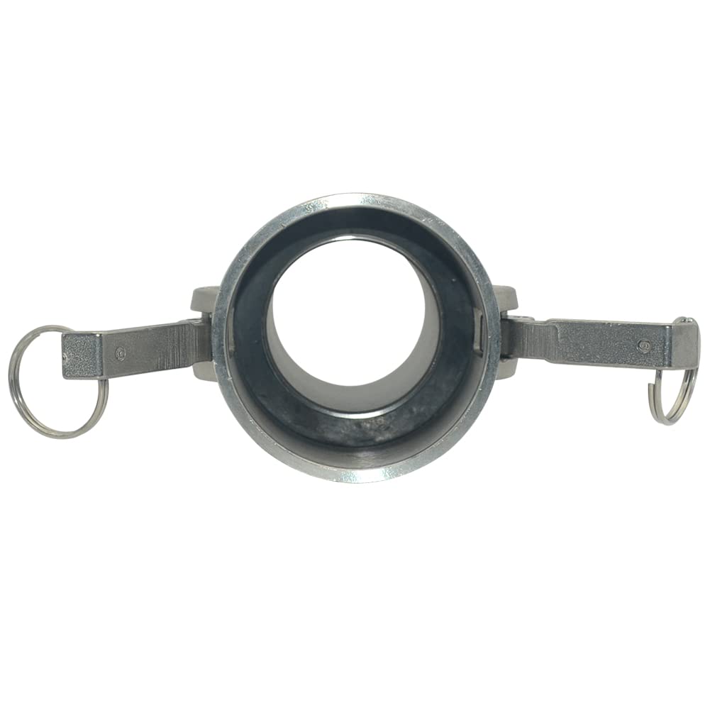 VARMHUS Female Pipe Threads X 2-1/2" Type A Trash Pump Adapter Male Camlock,Type A