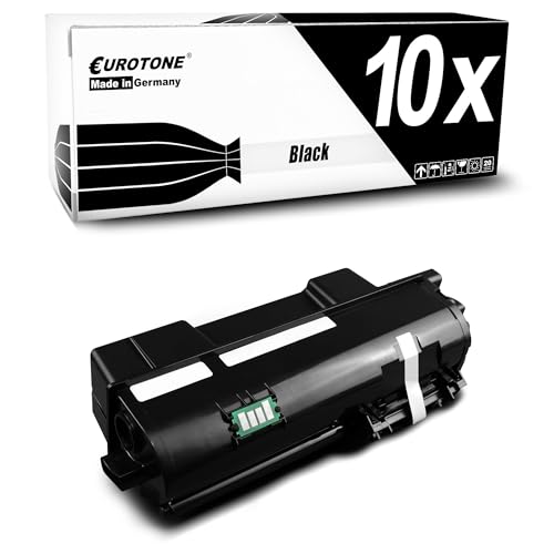 Toner Utax P-4020 Eurotone de rechange noir lot de 10 pour impression laser monochrome