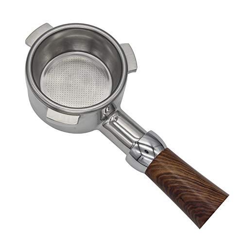 54Mm Coffee Stainless Filter Basket, Two Cup-Single Wall, Non-Pressure Filter Accessories Compatible With Breville 54Mm Portafilter, Fit Breville Barista Express/Pro/Touch, Infuser, Duo-Temp Pro #TOP3
