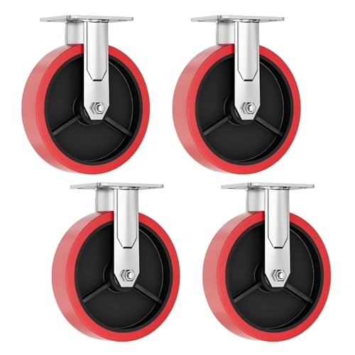 HSHBGS LX^[ ԗ ݃LX^[ 4Zbg É LX^[ 100/125/150/200mm YƗpLX^[ 360x] u[Ltω׏d 350kg Ƌ I ԗp ϋv d S zC[ (Œ,200mm)