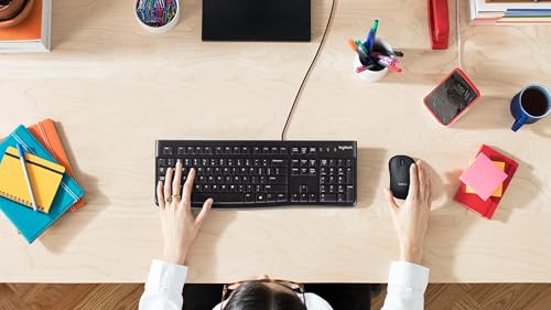 Logitech K120 Kabelgebundene Tastatur für Windows – Ansicht 2