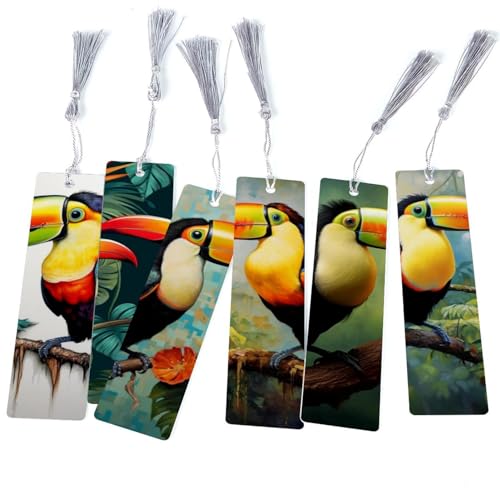 Marque-page toucan pour ne plus jamais perdre votre page de lecture