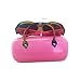 JoJo Siwa Bow Sunglasses &Hard shell Carrying Case Set - 100% UVA & UVB Protection Girls 4 - 16, Pink