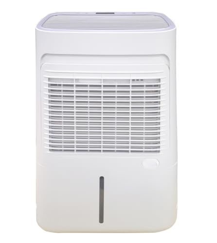 Greenmigo Deumidificatore Assorbire l'acqua 10L/24h Deumidificazione per Ambiente max 35m²,Purificatore d'aria Silenziosa per Casa,Camera da letto,Ufficio,Garage,Cantina,ecc-Contro Muffa e Umidità