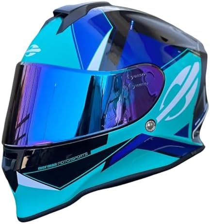 Capacete de Moto Mormaii M1 Tech Azul Brilhante Original Masculin...