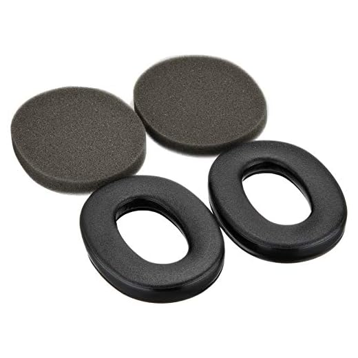 3M Peltor 700039638 hygiensats "HY51" för hörselskydd Optime I Optime, svart