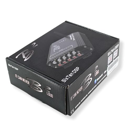 Image of B2 Audio Black 4v 10 Channel DSP with Bluetooth iOS /Android App 96 KHz - 32 Bit