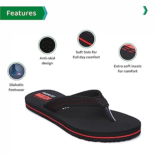 Image of ORTHO JOY Doctor Orthopedic Ladies Slippers /mcr chappals for women