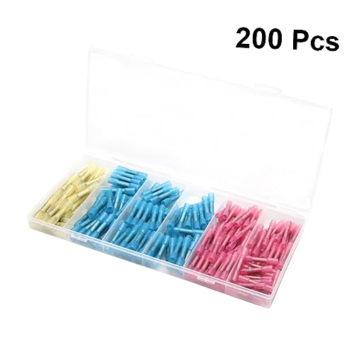 Connecteurs Gaine Thermorétractable Étanche 200 Pcs pour Isolation Câble - 6