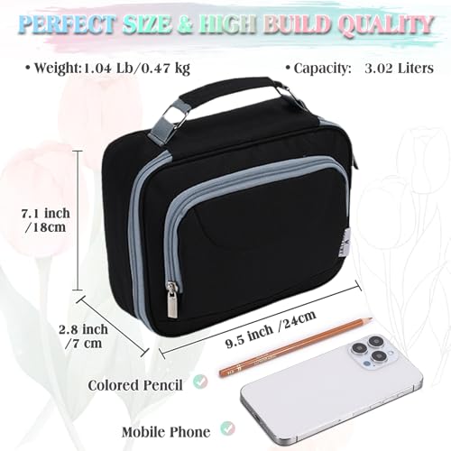 Image of VX VONXURY Large Pencil Case, 54-Slot Colored Pen Pouch 2 Removable Sleeves