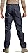 CQR Men's Tactical Pants, Water Resistant Ripstop Cargo Pants, Lightweight EDC Work Hiking Pants, Outdoor Apparel, Duratex Mag Pocket Police Navy, 34W x 32L