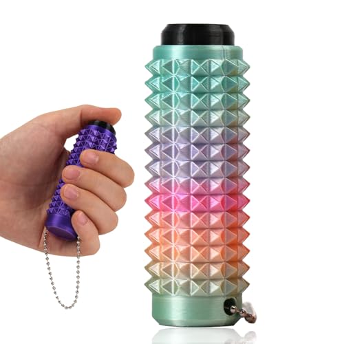 Image of Little Ouchies Pain Fidget, Portable Stim Tools for Adults, 3D Printed Fidget Toys for Anxiety and Stress Relief (Rainbow-A)