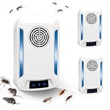 MiracDan Bugshield 2026 - Spina ad ultrasuoni contro gli acari a ultrasuoni, 2 pezzi, per la lotta contro gli acari, efficace repellente antiparassitario, BugShield Plug & Play, camera da letto