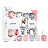 ella+mila Professional Nail Polish Set - Quick Dry Nail Polish - Long-Lasting & Chip Resistant Nail Polish Kit (BonBon Collection - 8 Pack - 0.45 fl oz each)