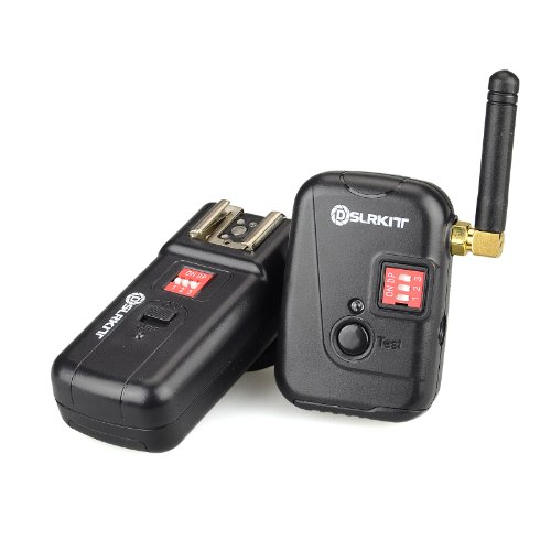 DSLRKIT PT-08XT 8 Channels Wireless/Radio Flash Trigger with Antenna