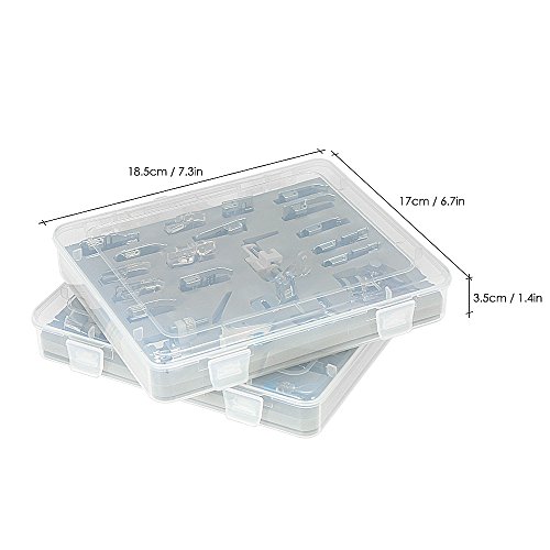 Set Profesional de 42 Pies Prensatelas para Máquina de Coser miniatura 2