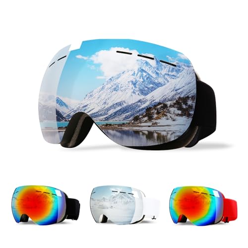 XL[S[O Xm{ S[O S[O Xm{ Xm{[S[O XL[S[O WjA snowboard goggles 180°LE KlΉ ܂~  _uY Xm[S[O Xm[{[hS[O 100%UVJbg 3w