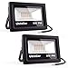 Ustellar 2 Pack 30W LED Flood Light, IP66 Waterproof, 2100lm, 150W Halogen Bulb Equivalent Outdoor Super Bright Security Lights, 2700K Warm White, Floodlight Landscape Wall Lights