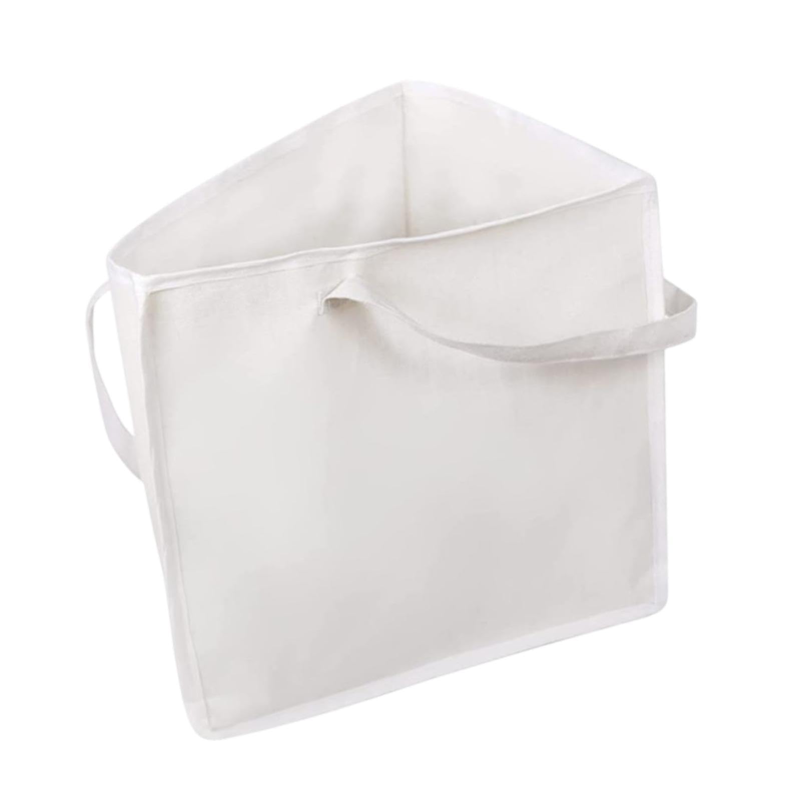 Bothyi Hanger Storage Bag Hanger Storage Solution Wear Resistant Portable with Handle Closet Hanger Storage Pouch Triangle Organizer