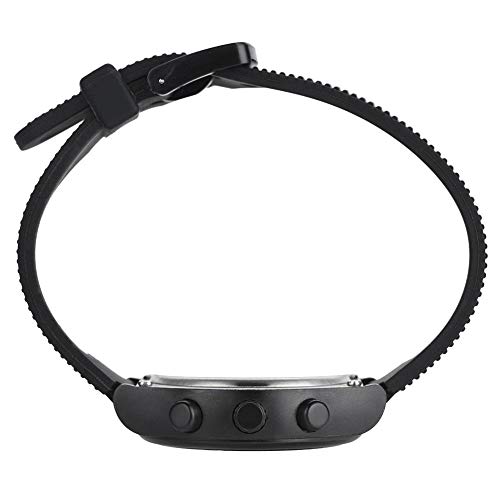 New Modern Sport Anti-Allergy Waterproof Azan Muslim Watch Worldwide Prayer Time Compass Alarm Black #TOP7