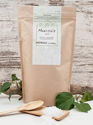 direct&friendly grobes Meersalz aus Kroatien perfekt geeignet für die Salzmühle (1 kg) - Image 3