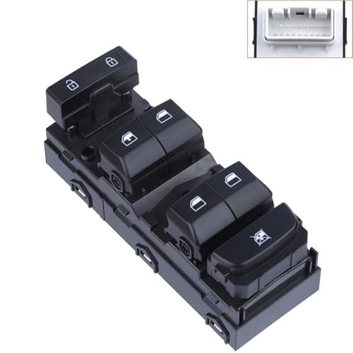 Interrupteur de lève-vitre Kia Forte 2019-2020 commande principale 93570M6120