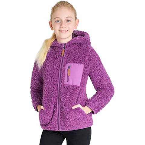 CityComfort Kids Zip Up Teddy Hoodie Cover