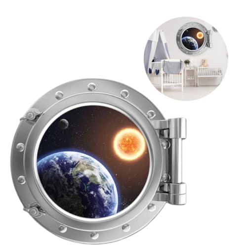 Vinilo Decorativo 3D Espacio Cápsula Autoadhesivo miniatura 4