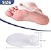 2 Pares Juanete Protector Gel Cojín Pad Alivio del Dolor Hallux Valgus...