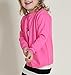 RJXDLT Little Girls Cardigan Knit Sweaters Long Sleeve Button Cotton Sweater 6Y Rose