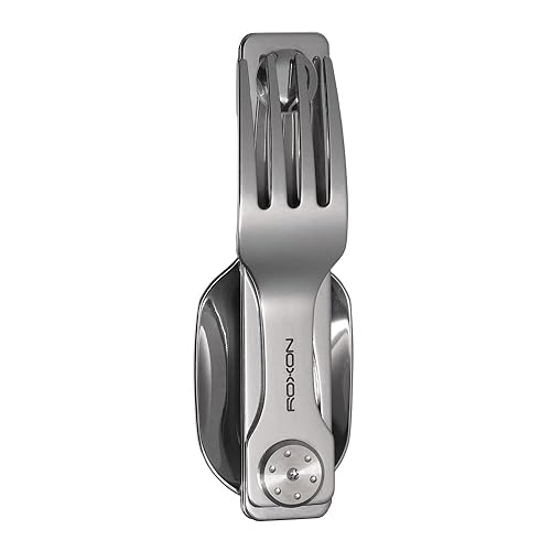 Roxon C2 Camping Utensil 2 in 1 Detachable Folding Cutlery