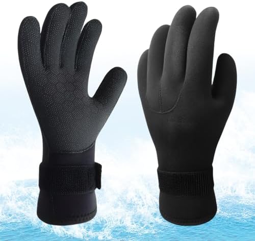 Catime Guantes de Buceo Antideslizante, Guantes de Traje de Neopr...