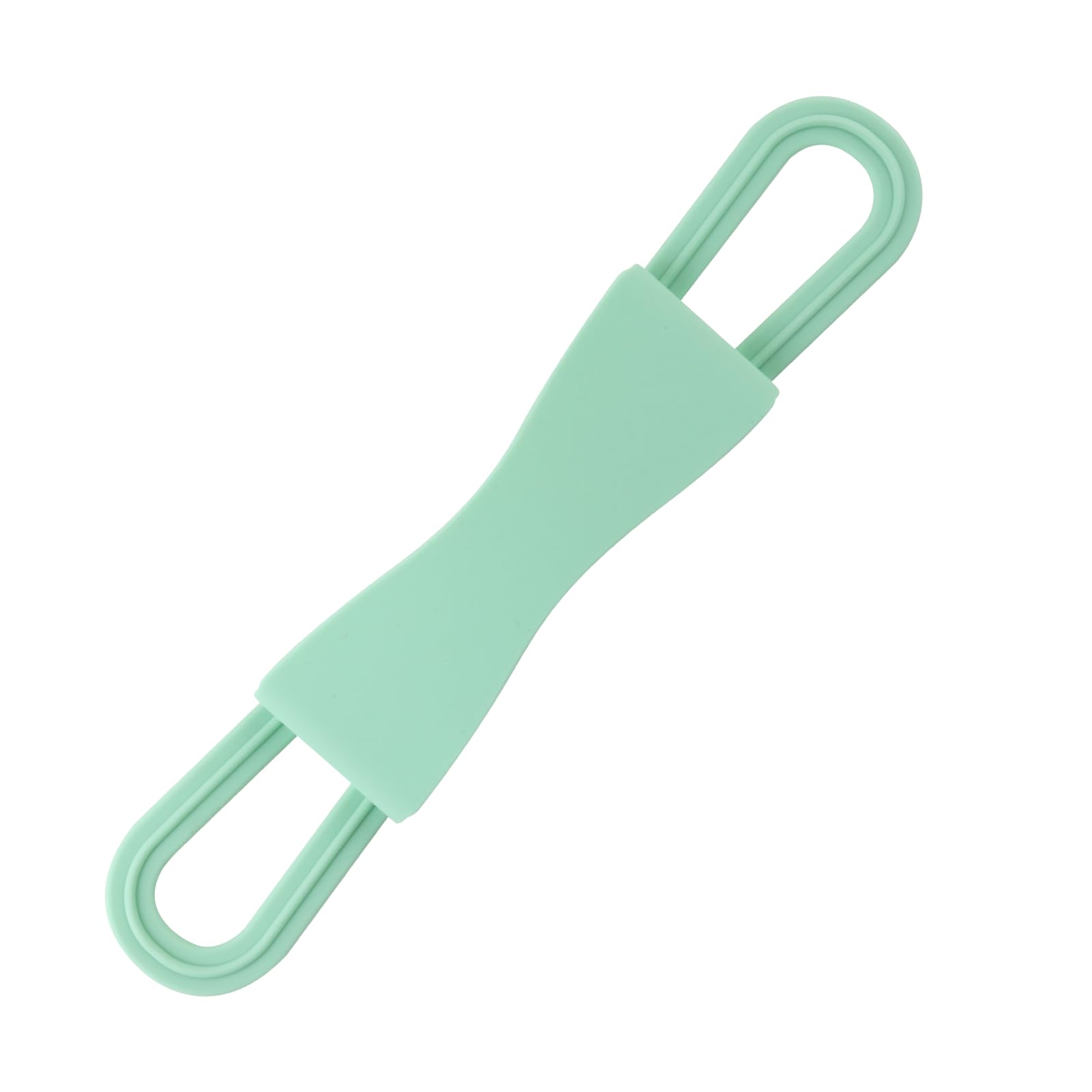 Ergonomic Silicone Hand Strap Holder for Tablet & E-Reader, Compatible with Kindle 4.7"-8", Matcha Green