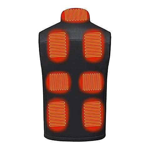 Luoluoluo Heated Vest Jacket for Outdoor Use Cover