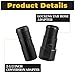 Conderyang Wet/Dry Shop Vac Accessories WS25021A 2-1/2-Inch x 6.7-Feet Locking Vacs Hose Extra Long Vacuum Hoses Adaptors Replacement Parts Collection Kit Home Cleaner Woodworking Power Tools