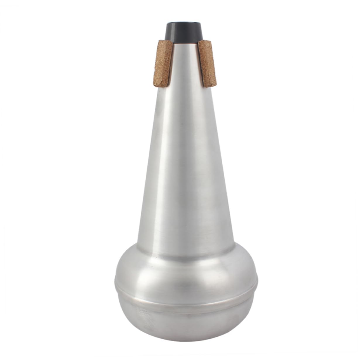 Sordina per Trombone Tenore in Lega di Alluminio Argento | Trombone lungo Tenore, 1 Pezzo, Lavorazione Accurata, Accessorio per Strumento Musicale