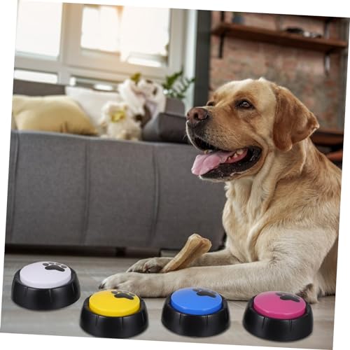 Using Recordable Buttons For Pet Training