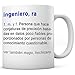 PANISCUS Taza para Regalar Diccionario Definición Ingeniero Ingeniera Regalo Divertido Broma Humor Sarcasmo Desayuno Café
